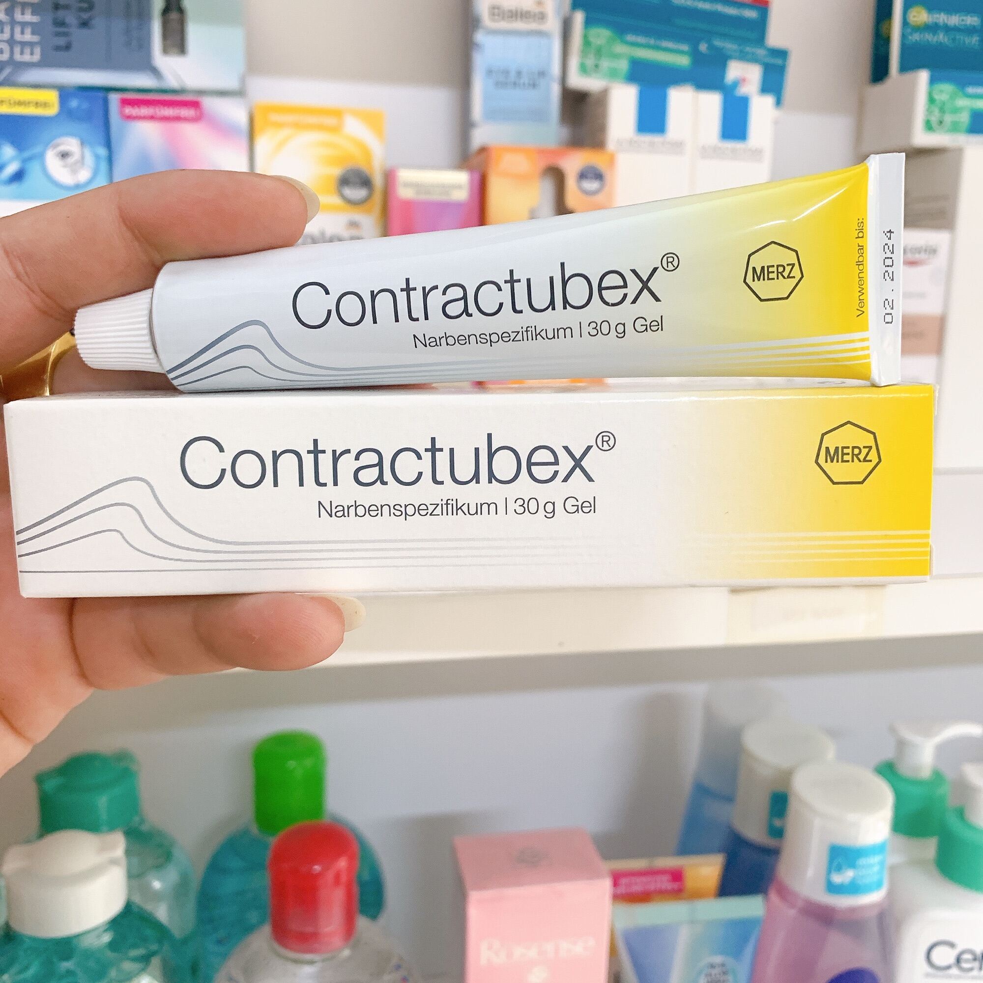 Kem Bôi Sẹo Contractubex nội địa Đức Tuýp 30g - Nội địa Đức