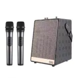 Loa Bluetooth Karaoke Qixi SK2050 Kèm 2 Mic Không Dây, Loa Karaoke Xách Tay Công Suất Lớn, Thiết Kế Sang Trọng, Bass Siêu Trầm, Âm Thanh Cực Đỉnh, Kết Nối Bluetooth 5.0, Hỗ Trợ USB, Thẻ Nhớ.
