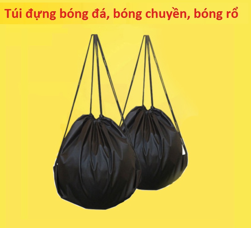 Túi đựng bóng đá, bóng chuyền, bóng rổ, bao túi rút thể thao, balo rút