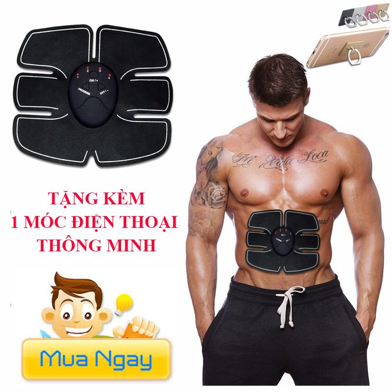 Miếng Dán Tập Cơ Bụng 6 múi, Mieng Dan Tap Co Bung, Tap The Hinh, tạo cơ bụng săn chắc khỏe mạnh, tập mọi lúc mọi nơi. BH đổi mới 7 ngày - Giá giảm sốc chỉ trong hôm nay!