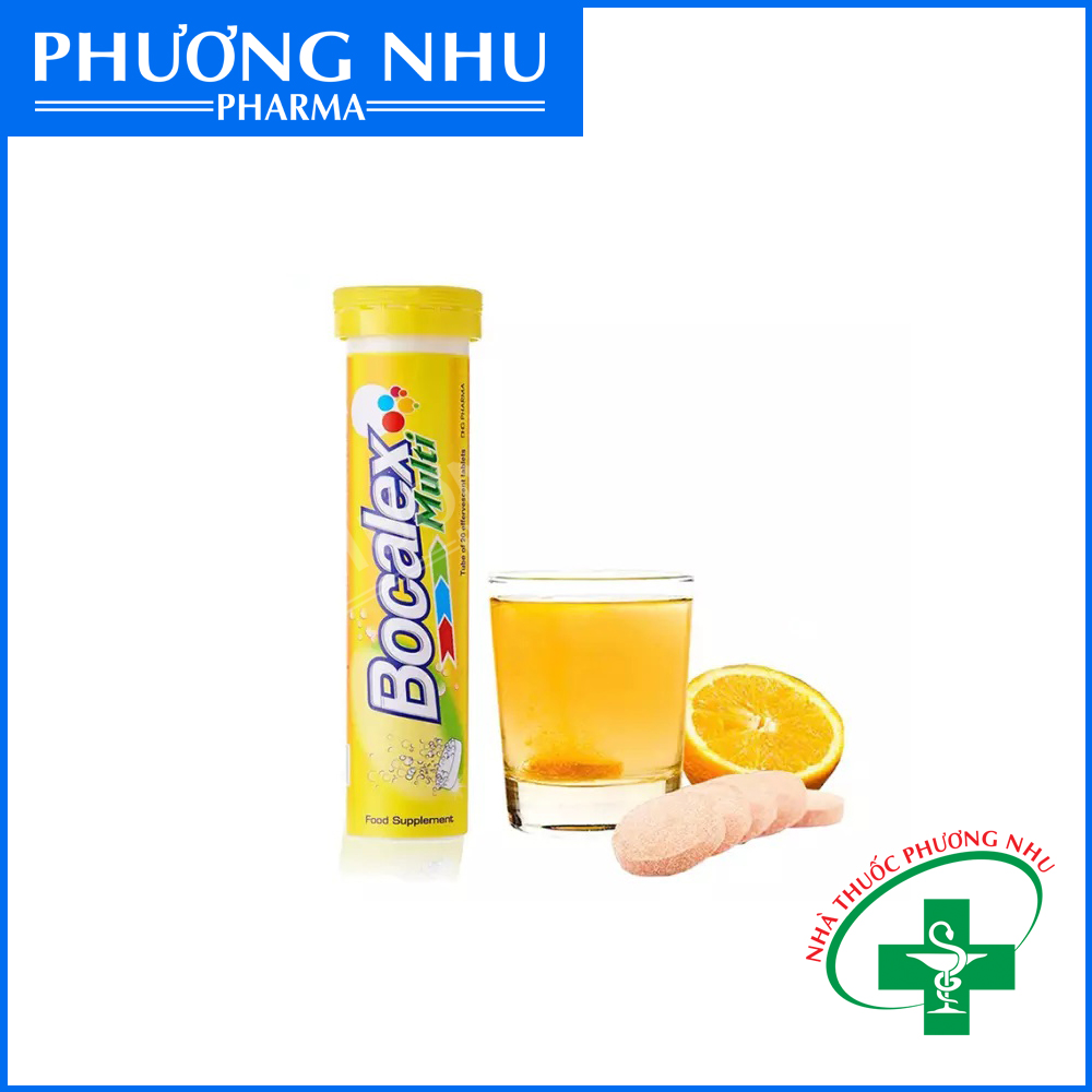 Viên sủi bocalex - bổ sung vitamin - tuýp 24 viên - dhg