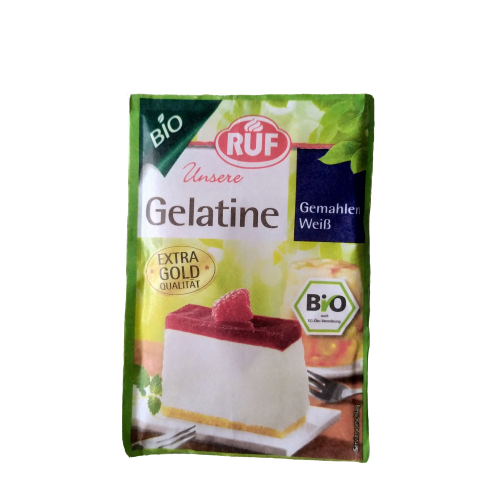 [RUF] Gelatine hữu cơ của Đức, gói 9g