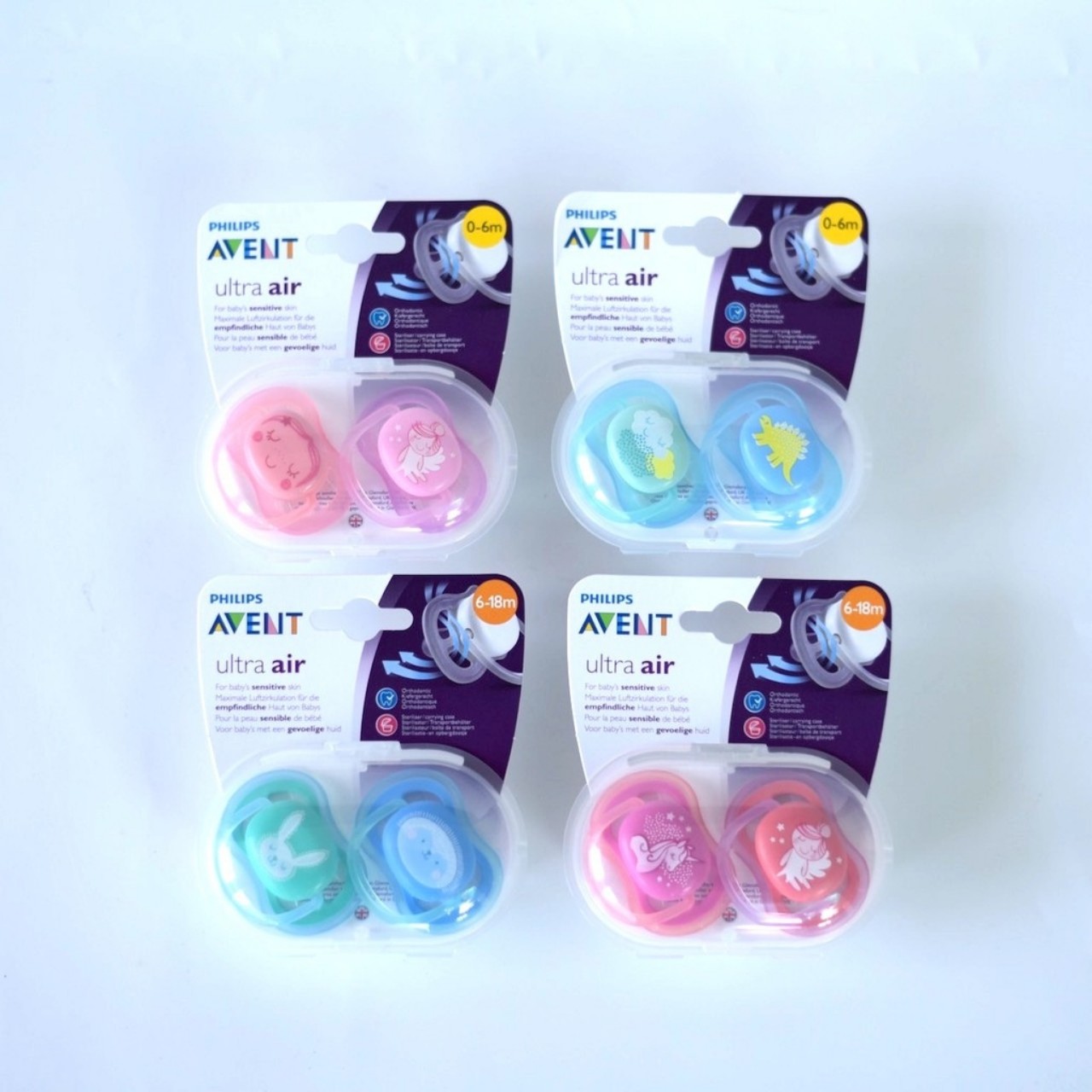 Ty ngậm philips AVENT Ultra Air 6-18 tháng sản phẩm tốt cam kết chất lượng