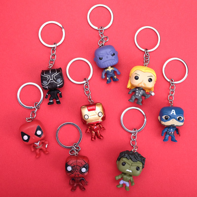 Móc Khóa Mô Hình Chibi Siêu Anh Hùng Marvel Avengers