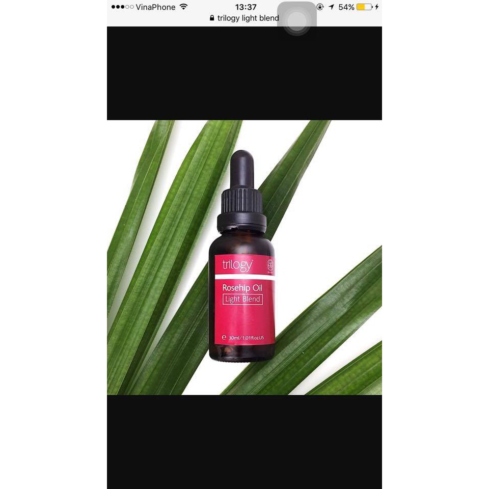 [Full 30ml] Dầu dưỡng Trilogy Rosehip Oil Light Blend, chất lượng sản phẩm đảm bảo an toàn đến sức khỏe và cam kết hàng đúng như mô tả