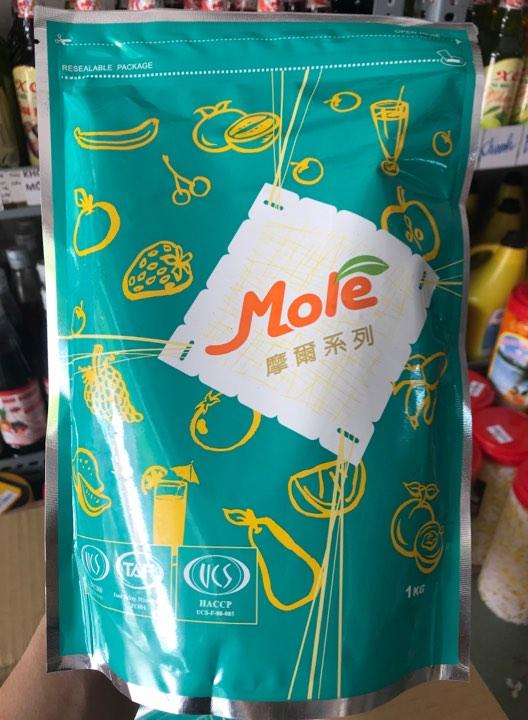 Bột flan pudding vị dâu - hàng mole đài loan 1kg