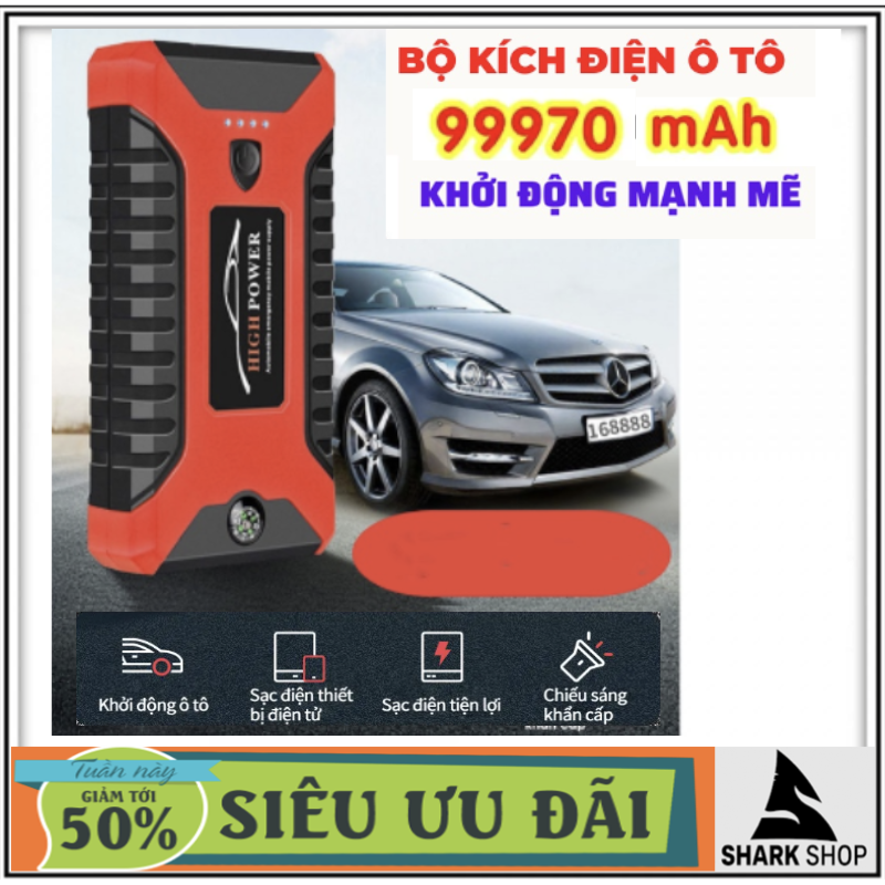 Bộ Kích Bình Ô Tô High PowerMáy Kích Nổ Ô Tô Khẩn CấpBộ Kích Bình Đề Nổ Cứu Hộ Ô Tô Kích Khởi Động Nhanh ChóngTiện LợiHỗ Trợ Sạc Dự PhòngPin Dự Phòng Sản Phẩm Được Các Bác Tài Xế Tin Dùng Và Sử Dụng Rộng Rãi Trên