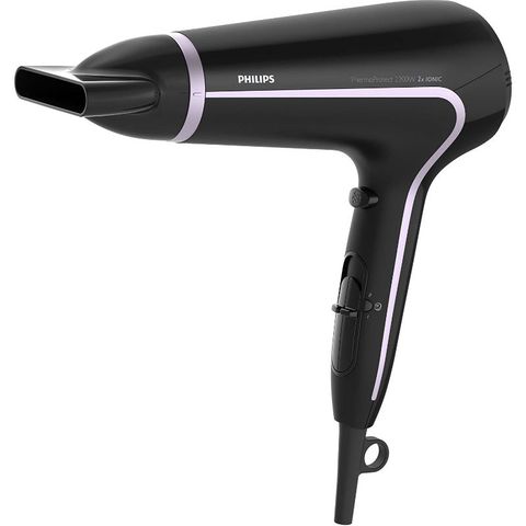 Máy sấy tóc philips bhd170/40, công suất 2200w, màu đen