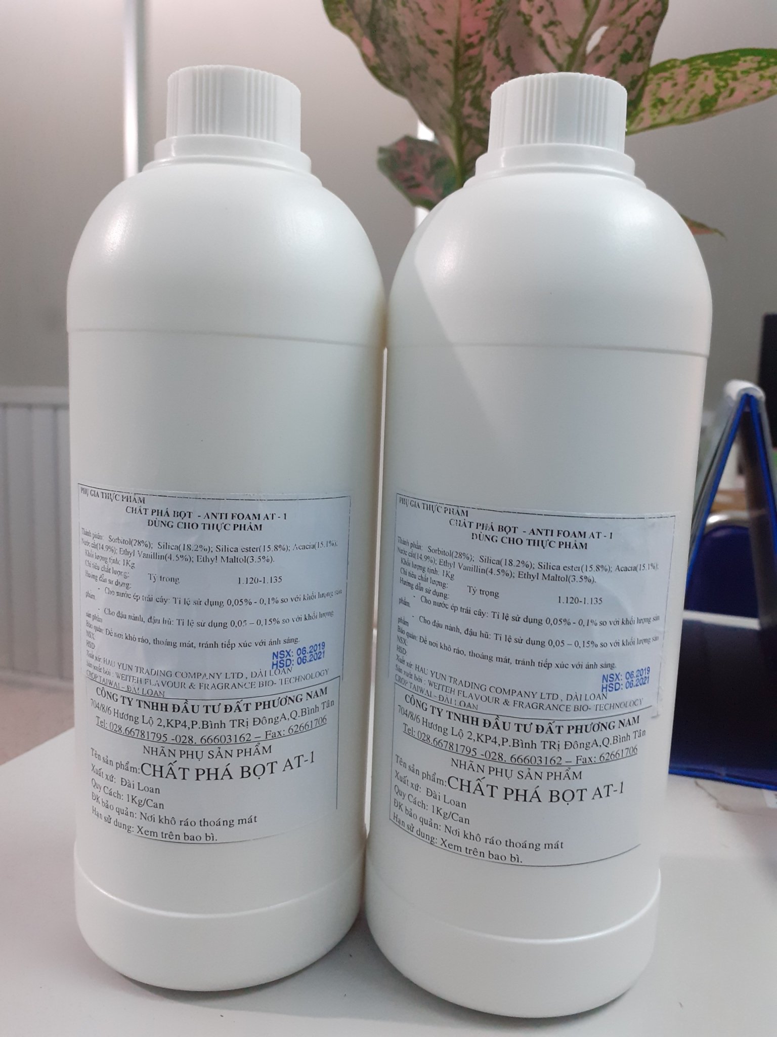 Chất phá bọt cho tàu phớ-đậu phụ AntiFoam _1KG