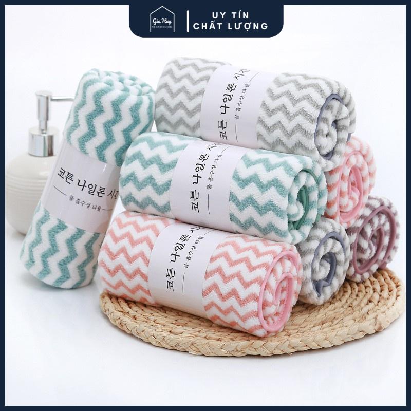 Khăn mặt lông cừu siêu mịn kích thước 30x50cm xinh xắn
