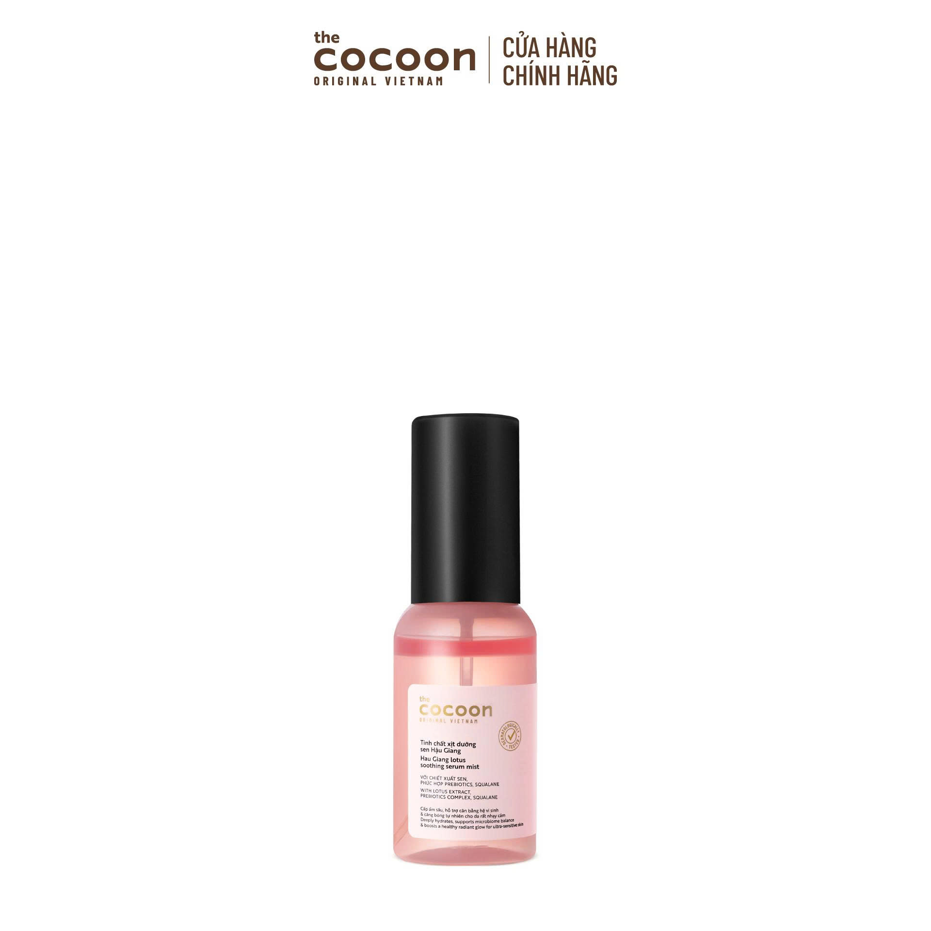 Tinh chất xịt dưỡng sen Hậu Giang Cocoon 50ml