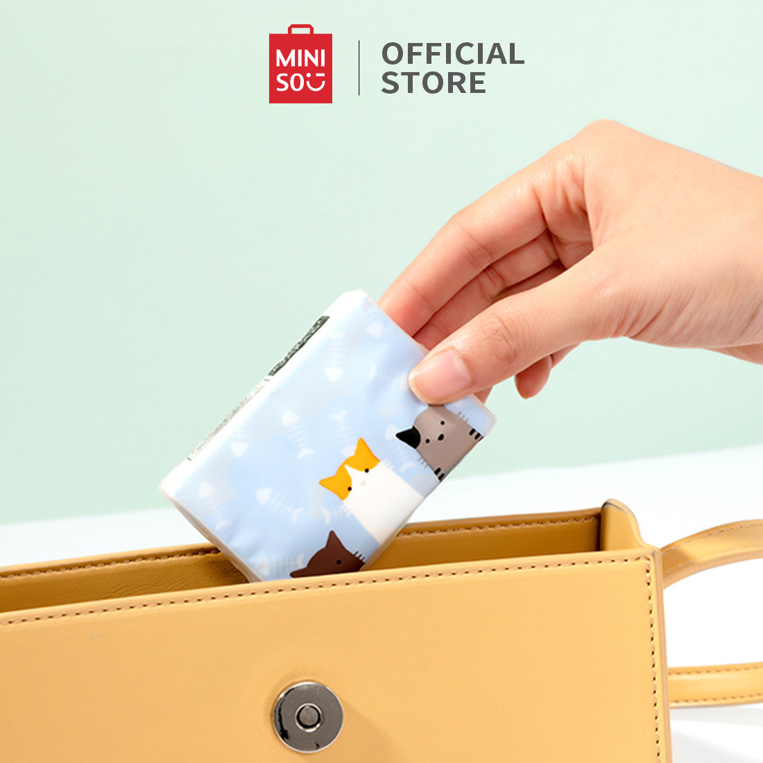 Miniso Khăn giấy Cartoon(18 Packs)