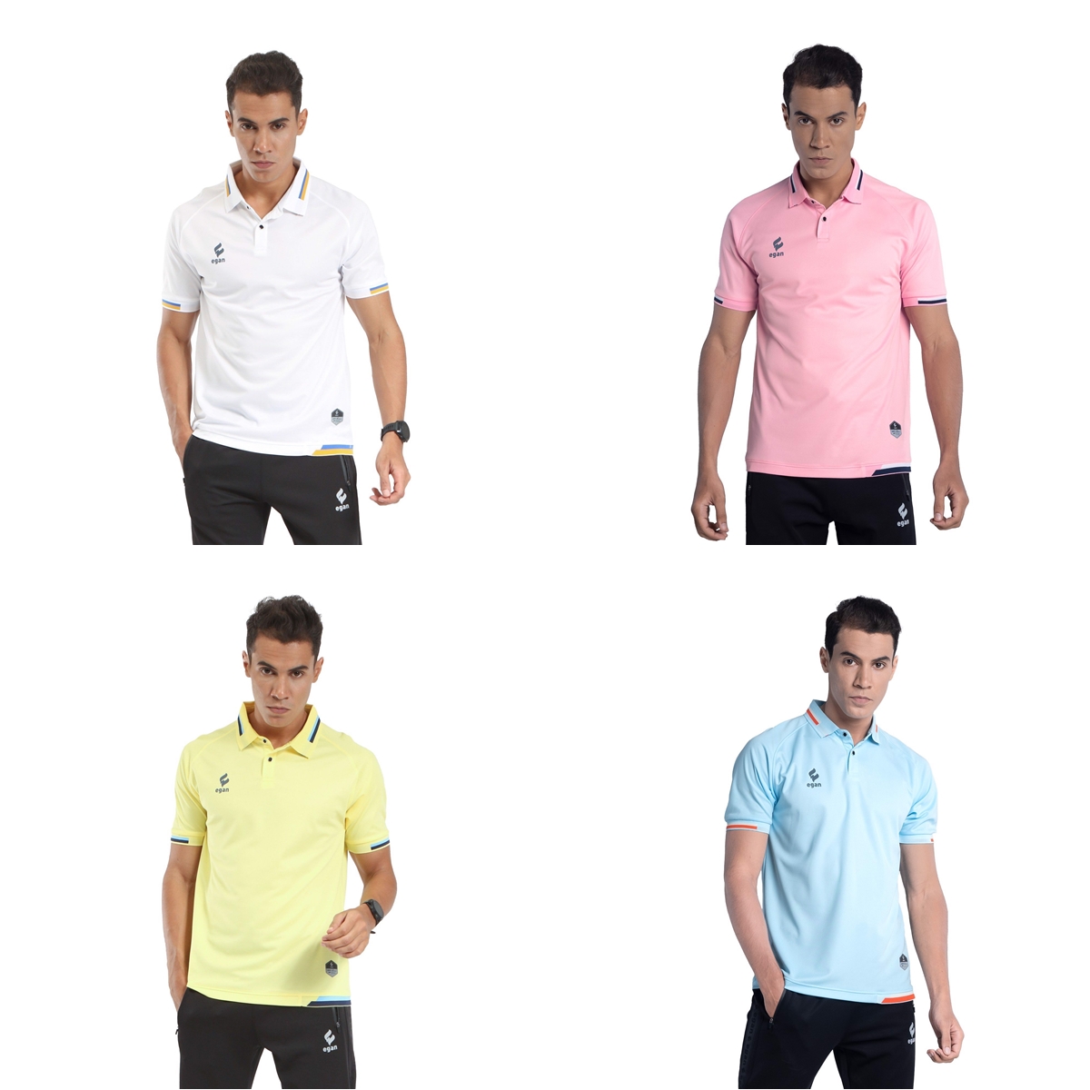 Áo thun thể thao polo egan uv cao cấp- chống tia uv áo phông có cổ