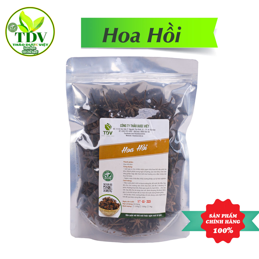 250g HOA HỒI ( ĐẠI HỒI) LÀM GIA VỊ RẤT THƠM