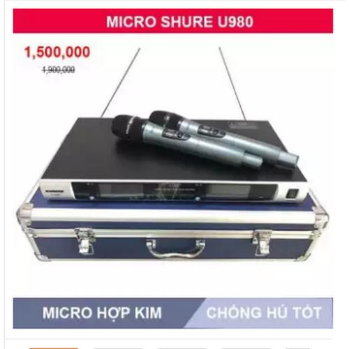 Micro không dây Shure U980