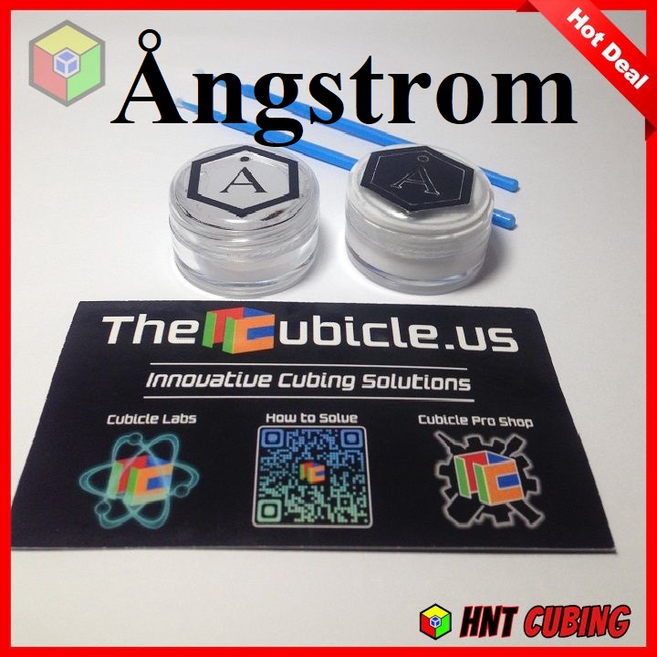 The Cubicle Angstrom Lube - Dầu Bôi trơn Rubik Cao Cấp - Angstrom Dignitas và Angstrom Gravitas 5ml
