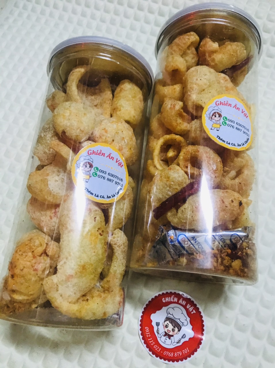 Da heo lắc tỏi ớt-giòn rựm cay mặn vị tỏi ớt hủ 200gr