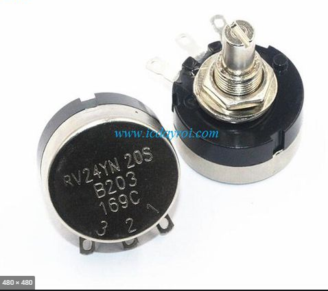 Biến trở tocos biến trở xoay chiết áp RV24YN20S B203