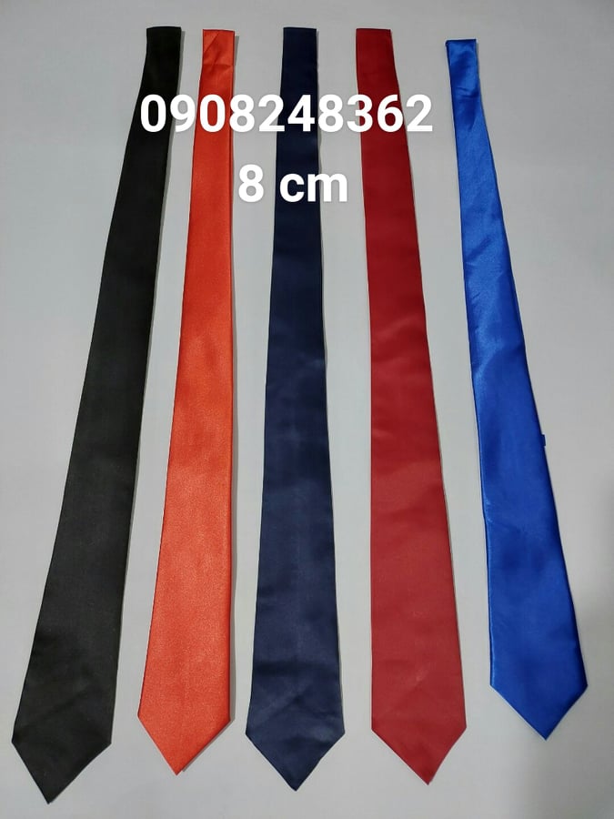 Cà Vạt PHI Nhiều màu Sang Trọng Thời Trang Cho Nam bản to 8cm