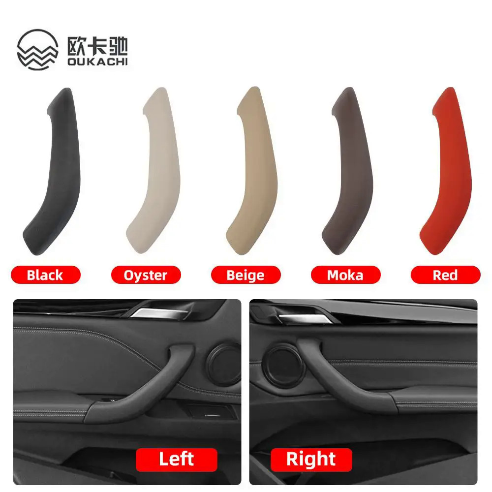 Suclid bọc tay nắm cửa nội thất ô tô, Vòng Tay nắm trong, phụ kiện ô tô cho BMW bronchx2, F48, F49, F39, 2017-2023sunshine-168