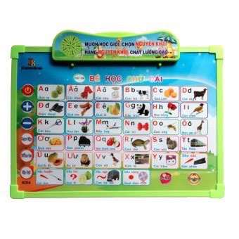 Bảng điện tử thông minh. Bảng học chữ cái đa năng, giúp bé tự phát triển toàn diện, học tập tốt
