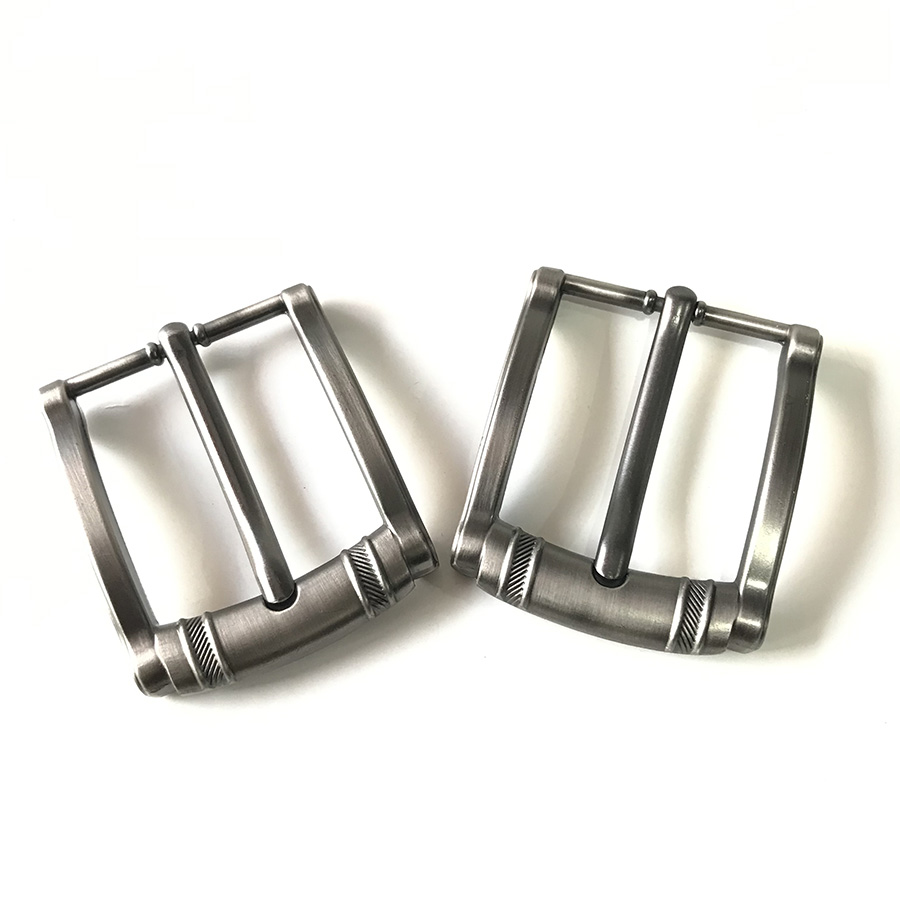 [HCM][DEAL GIÁ TỐT]Đầu khóa thắt lưng mặt thắt lưng nam kiểu khóa kim 4cm màu chì