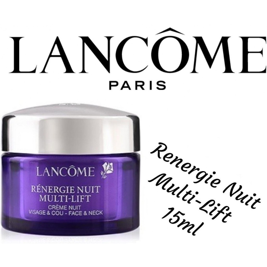 Kem dưỡng đêm Lancome Rénergie Nuit Multi-Lift 15ml