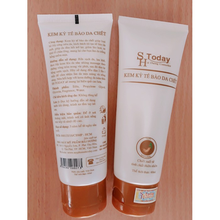 Kem kỳ tế bào chết sh today 60 ml