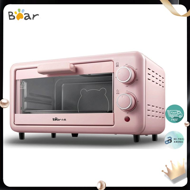 🔥 Lò nướng điện gia dụng Bear DKX-D11B1 dung tích 11L, làm bánh, nướng thịt, điều chỉnh nhiệt độ núm cơ