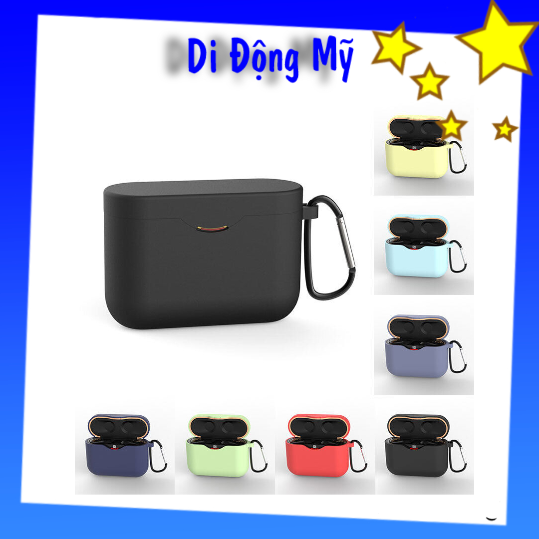 Ốp silicone sony wf-1000xm3 - case silicon bảo vệ tai nghe bluetooth sony wf 1000xm3