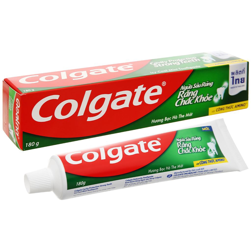 Kem đánh răng Colgate ngừa sâu răng chắc khoẻ 180g