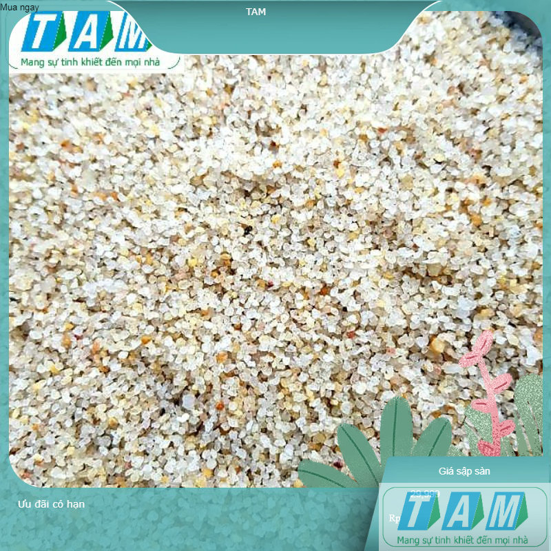 1 kg cát thạch anh lọc nước