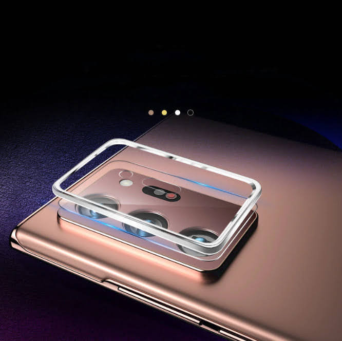 Combo viền nhôm Cường lực camera Samsung Note 20 Ultra bảo vệ toàn diện