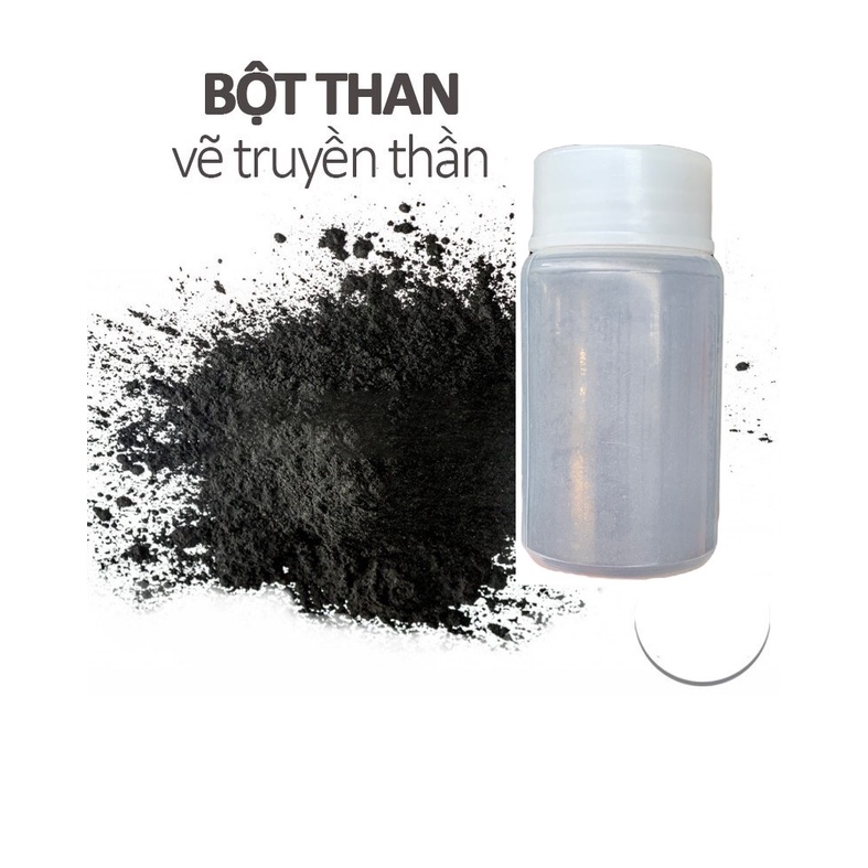 Bột than chì vẽ chân dung, vẽ truyện tranh lọ 25ml