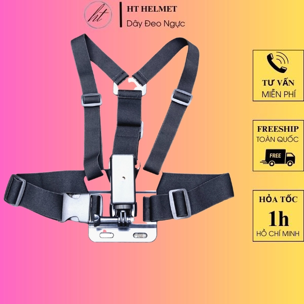 Dây Đeo Ngực Cho Điện Thoại Làm Camera Hành Trình