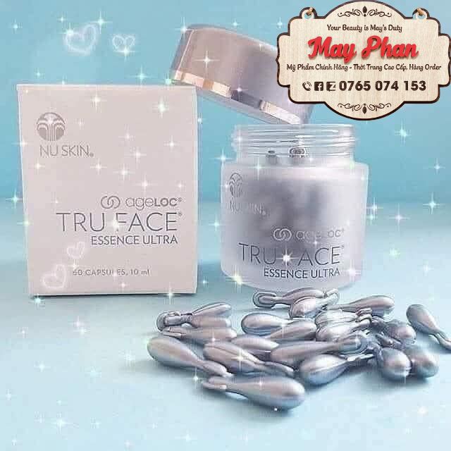 Serum Nuskin TruFace 60 viên Essence Ultra Chống lão hóa da Serum Tru Face