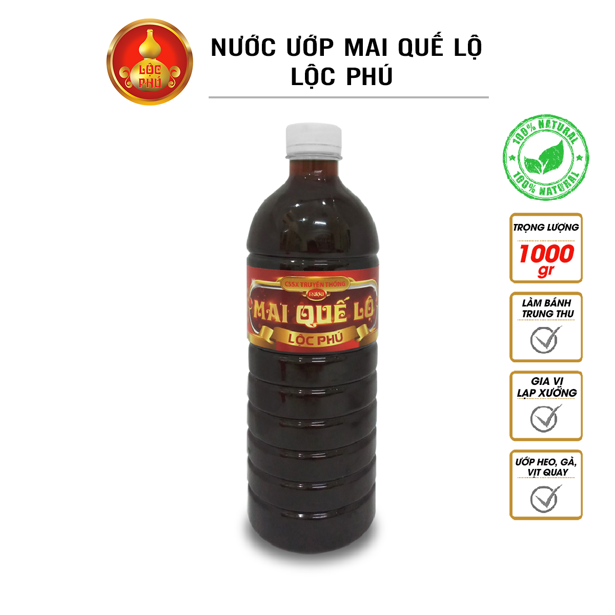 Nước ướp mai quế lộ lộc phú