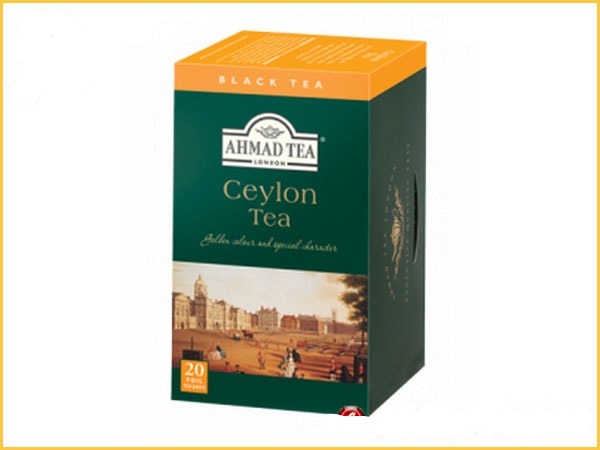 Trà Ahmad vị Ceylon (Ceylon Tea) (Hộp giấy 40gram - 20 túi lọc có bao thiếc)
