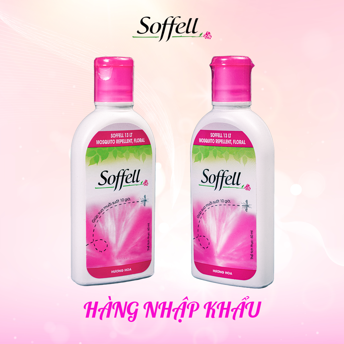 [Combo 2] KEM XUA MUỖI SOFFELL 60ML - CHÍNH HÃNG SOFFELL