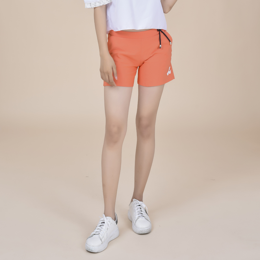 Quần đùi sort nữ kaki lưng chum dây rút thời trang hè Srđ 03