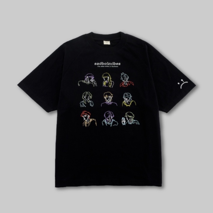 Áo thun sadboiz sadboizvibes toss black