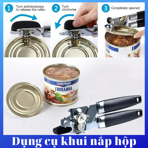 Dụng cụ mở nắp lon tiện dụng - Dụng cụ mở nắp chai, khui hộp đa năng - Dụng cụ nhà bếp - Đồ mở hộp tiện dụng