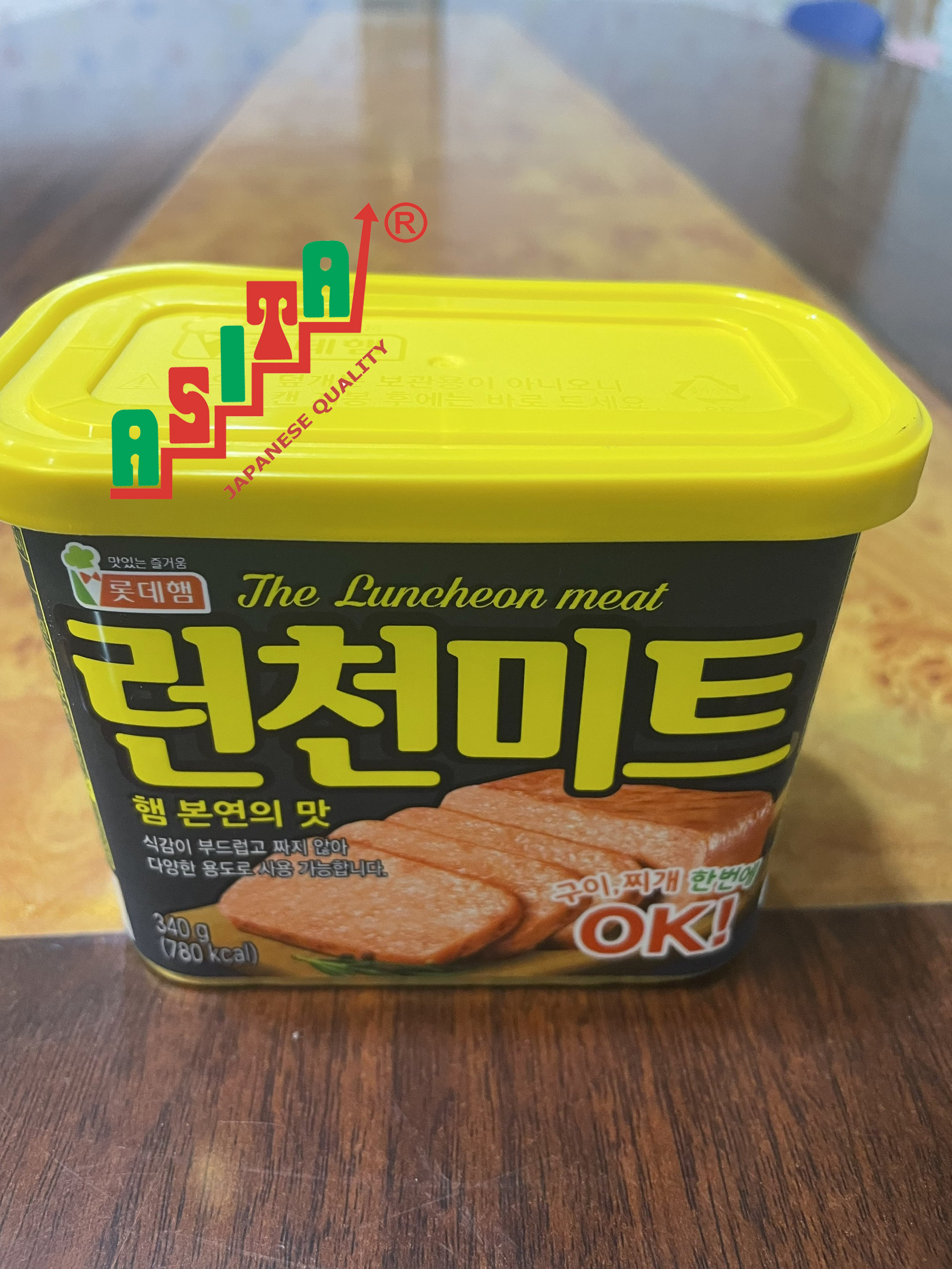 THỊT HỘP HÀN QUỐC OK SPAM 340G DATE 2026