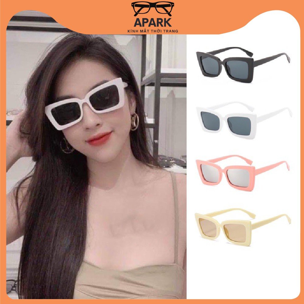 Kính ngầu mắt mèo Ulzzang Unisex - kính mát râm nam nữ thời trang hot tred 2021 đi biển - apark AP39