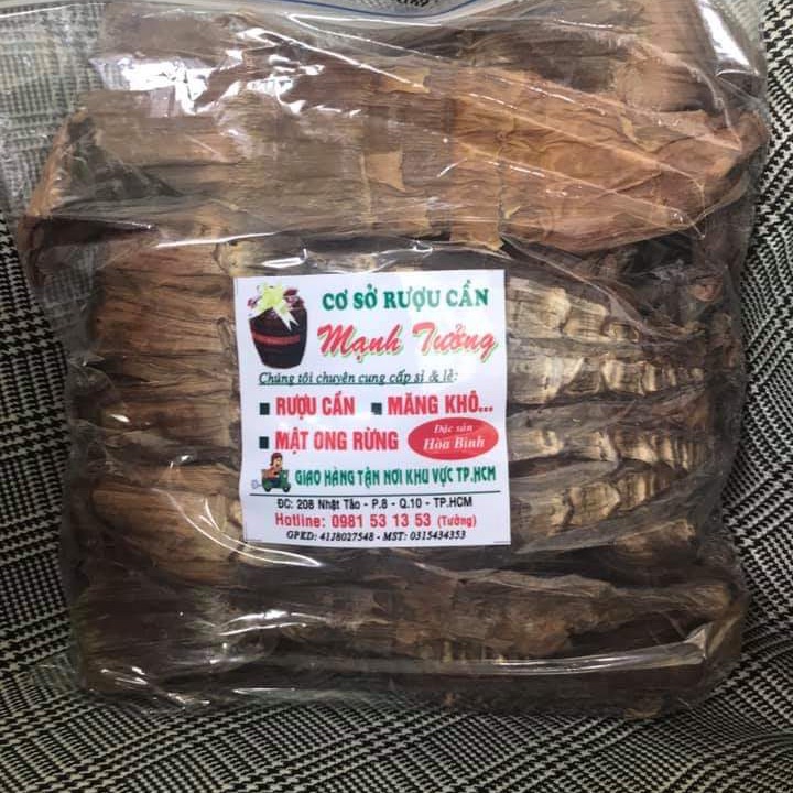 Măng khô vùng tây bắc