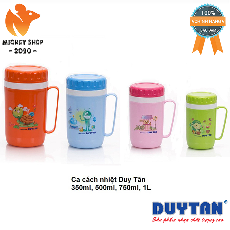 Ca cách nhiệt duy tân 350ml, 500ml, 750ml, 1l - chính hãng