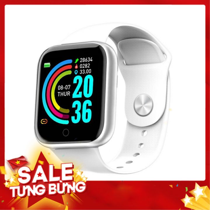 Đồng hồ thông minh thời trang giá rẻ Y68 Plus bản nâng cấp phong cách AW series smartwatch dành cho nam nữ trẻ em. Chống nước Bh 12 tháng
