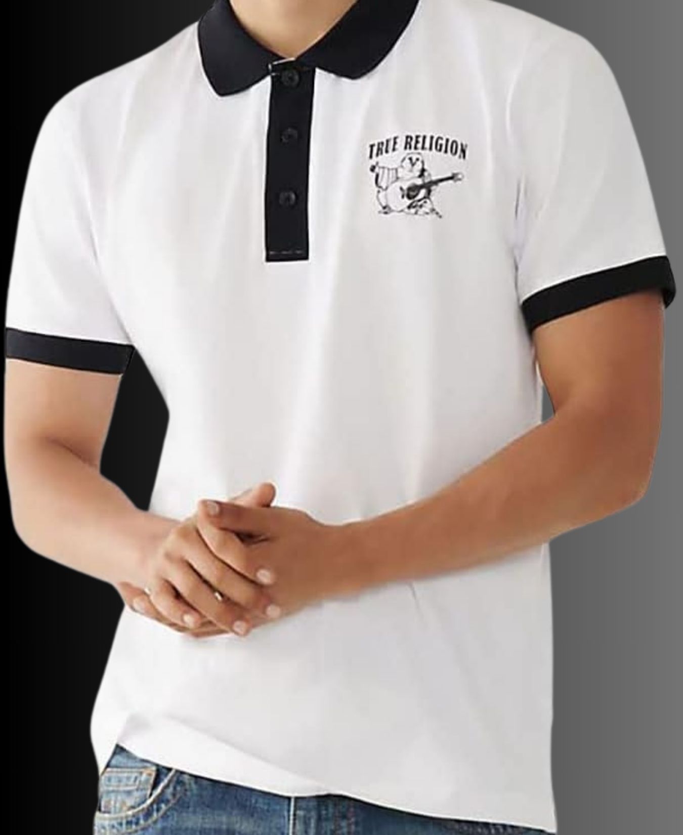 Áo thun nam True Religion thun ông địa hàng xách tay chính hãng