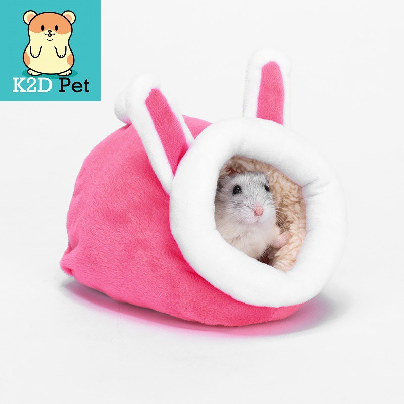 Hoàn tiền 10%Nhà ngủ giữ ấm hình thú cho chuột hamster