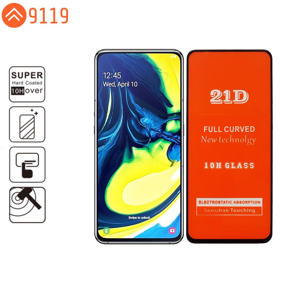 [HCM]KÍNH CƯỜNG LỰC 21D SAMSUNG A90 FULL KEO FULL MÀN HÌNH - 9119 STORE